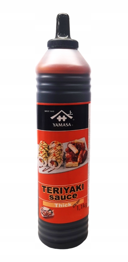 Yamasa Hustá Omáčka Teriyaki 1,1 kg japonská omáčka na lososové maso do sushi