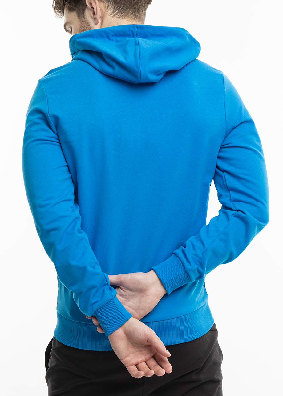 Puma Mikina M Team Goal Casuals Hooded Jacket Blue