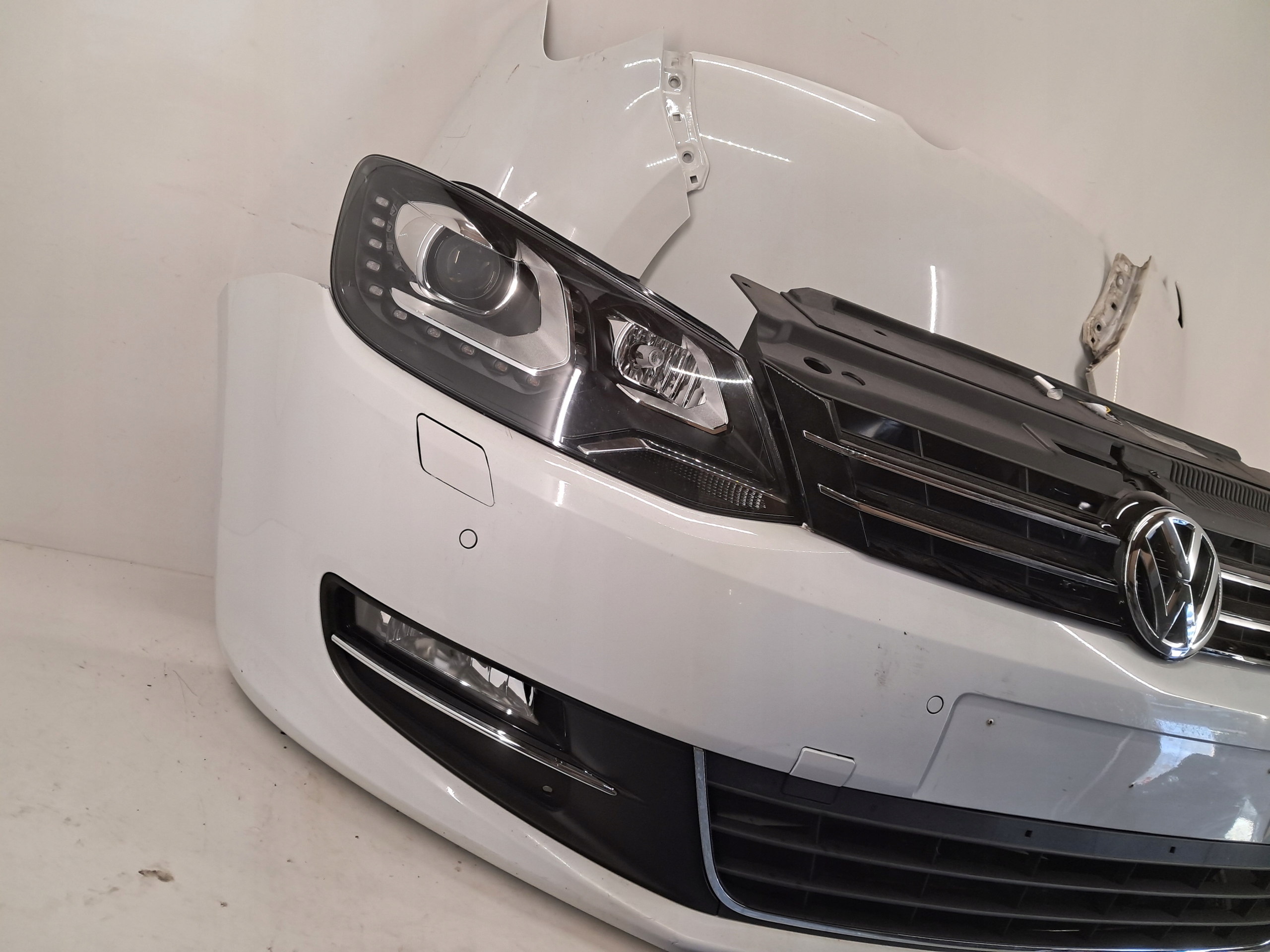 VW SHARAN 7N 11-15 KOMPLETNY PRZÓD MASKA ZDERZAK BŁOTNIK LAMPA WZMOCNIENIE Numer katalogowy części 7N0