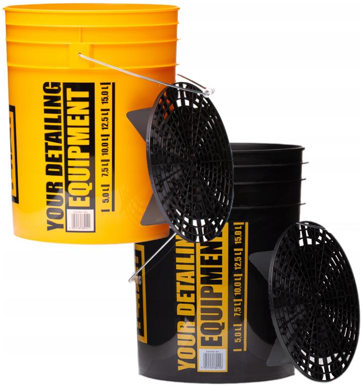 Work Stuff Bucket Wash Rinse Wiadra Separatory Set