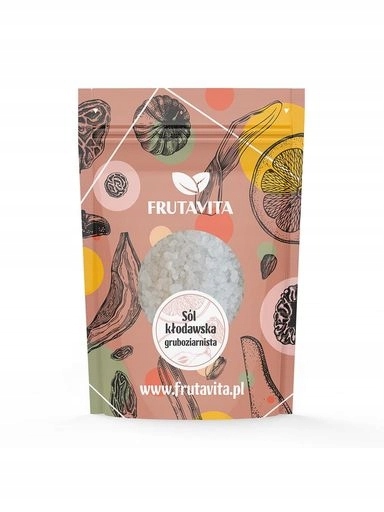 7 x Frutavita Kladská sůl hrubozrnná bílá 1000 g