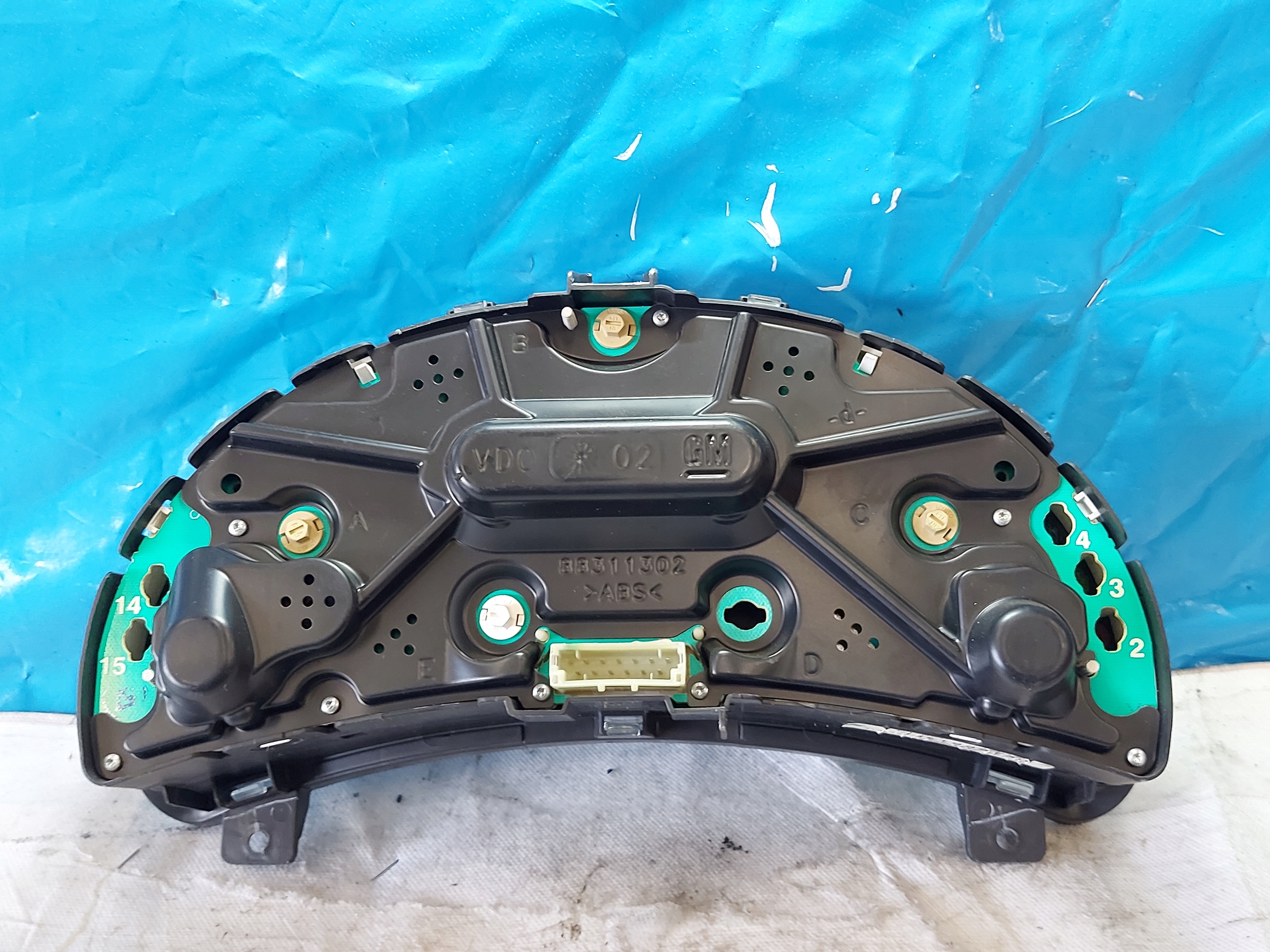 dials clock CORSA C 1.0 B 09166814FL