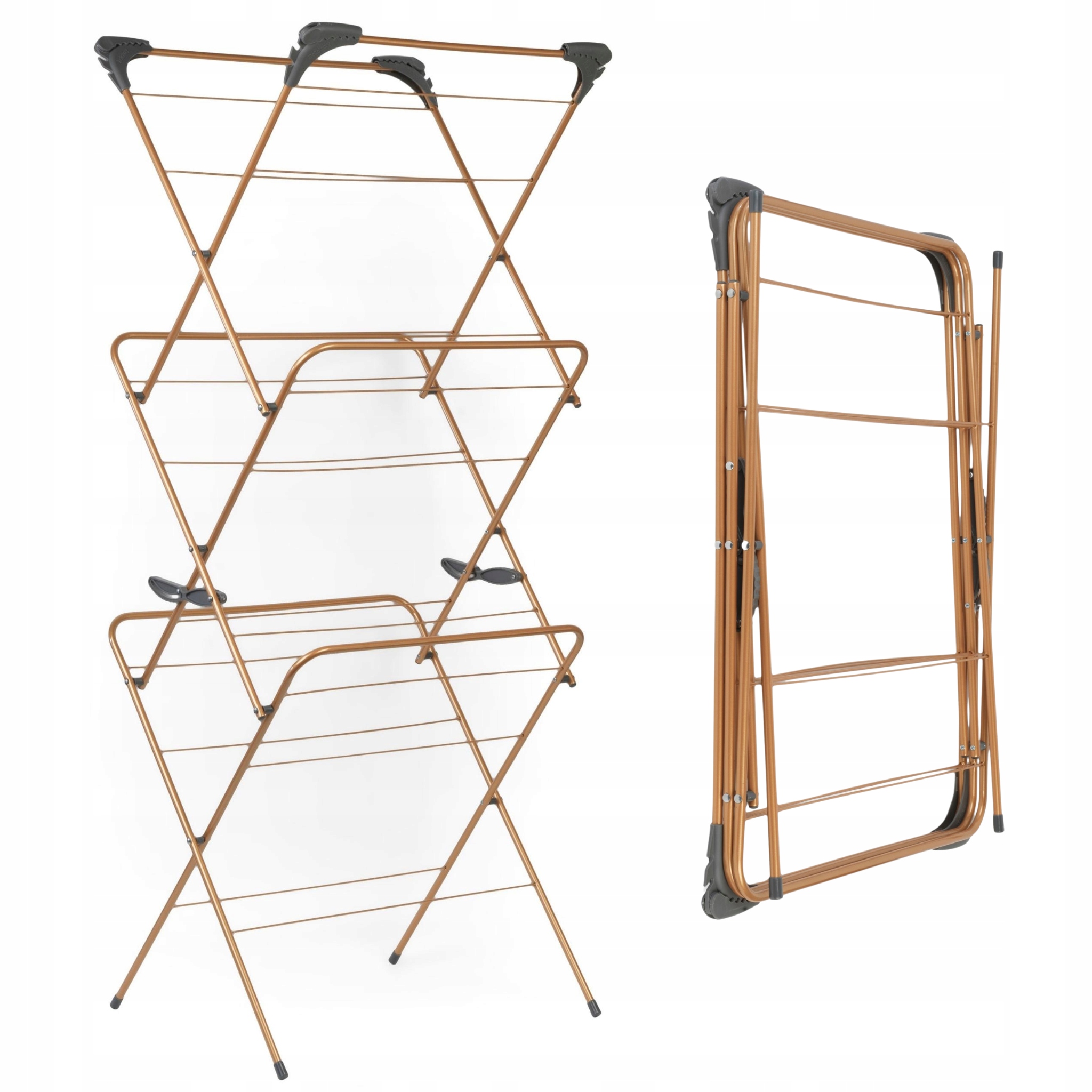 Levně 3ÚROVŇOVÁ Sušák Prádla Salter Přídavné Háčky Výška 38 CM