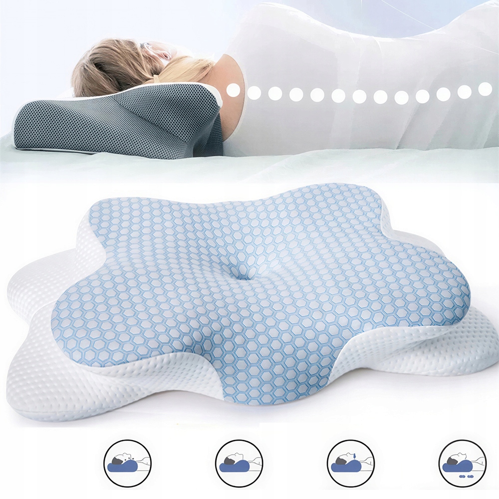 Poduszka Z Pianki Pamięciowej Szyjnej, Poduszka Na Szyję W Kształcie Motyla