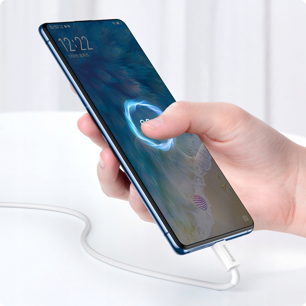 BASEUS MOCNY KABEL USB MICRO SZYBKI QC 2A 1M Stan opakowania oryginalne