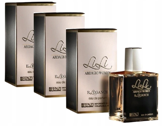 JFenzi Lili Ardagio Elegance 3x100ml Edp Dárek