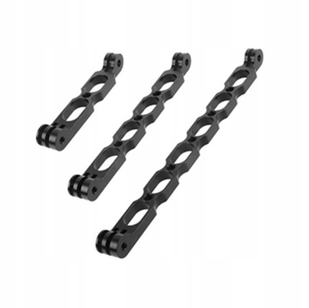 Hliníkové prodlužovací kabely pro sportovní kamery GoPro Dji Insta360 1/4 palce 3ks