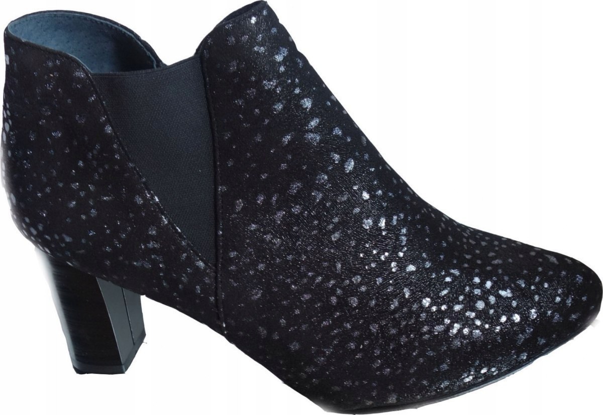 

-30 % Skórzane Botki szersze tęgośc G 1/2 42