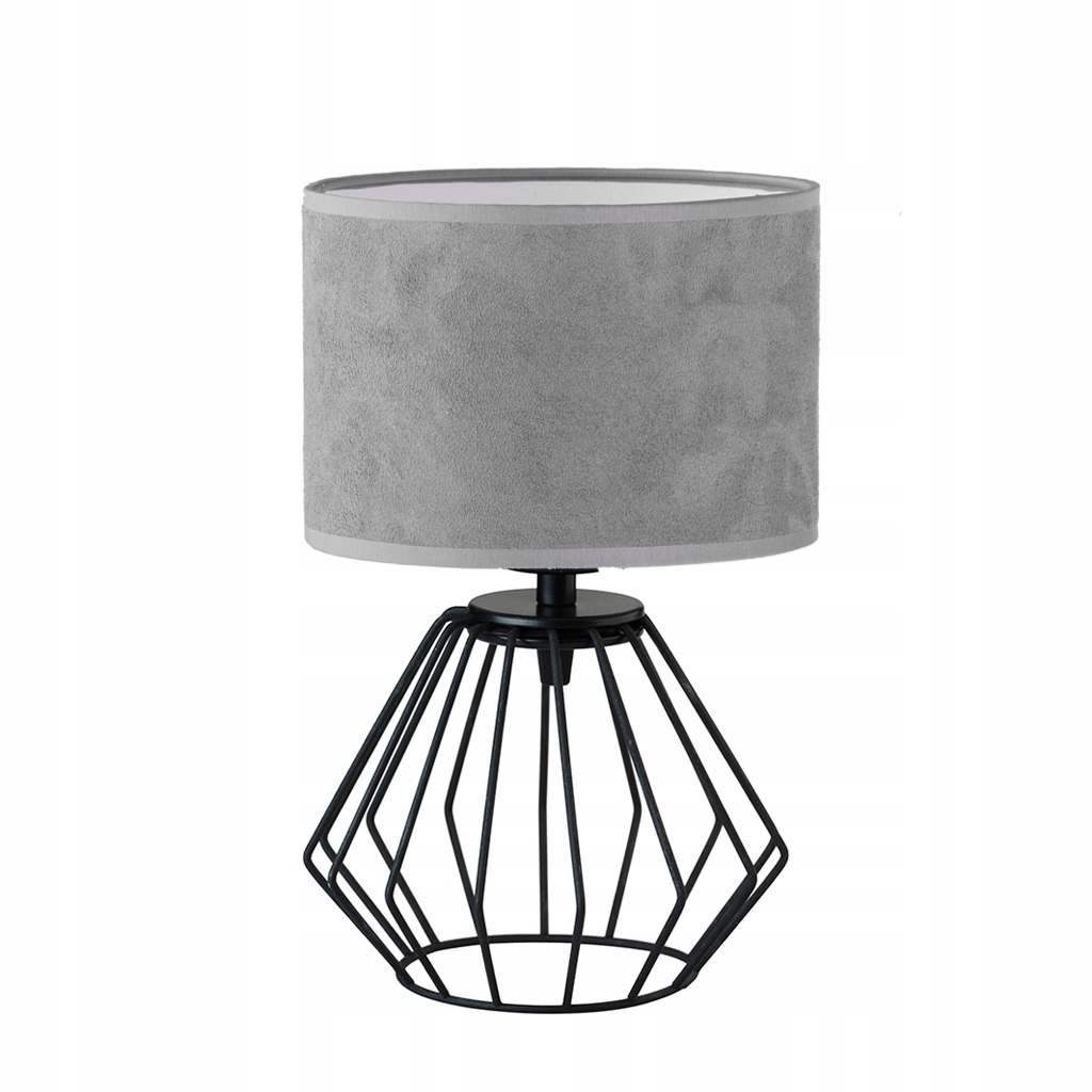

lampa nocna Led stołowa Lana lampka welur