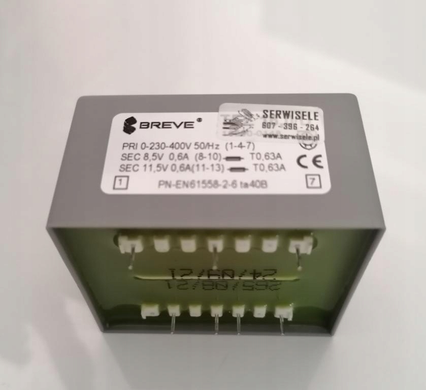 TRANSFORMATOR bramy GfA B 1406090 Kod producenta 59078