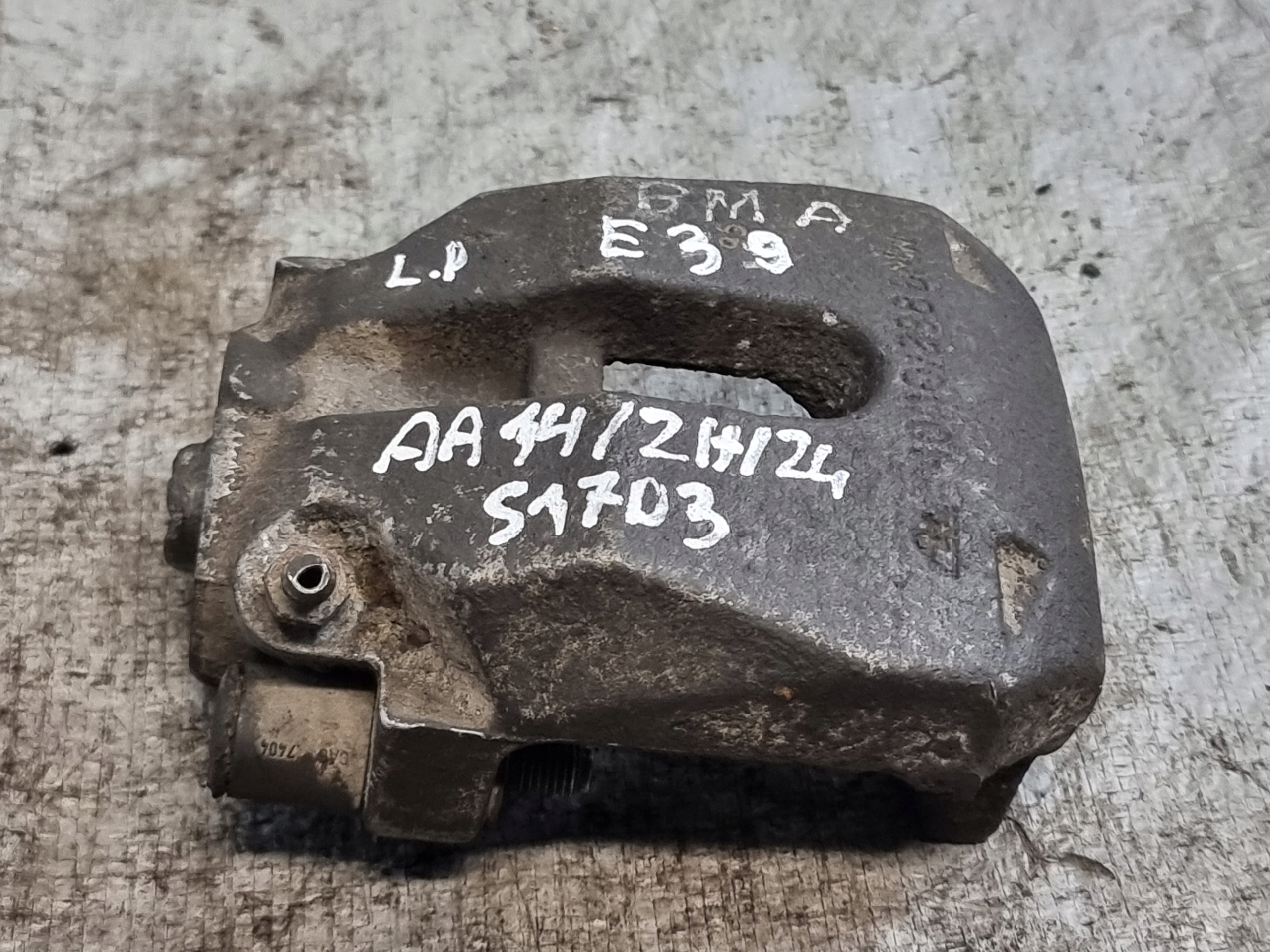 caliper brake left rear part BMW 5 E39