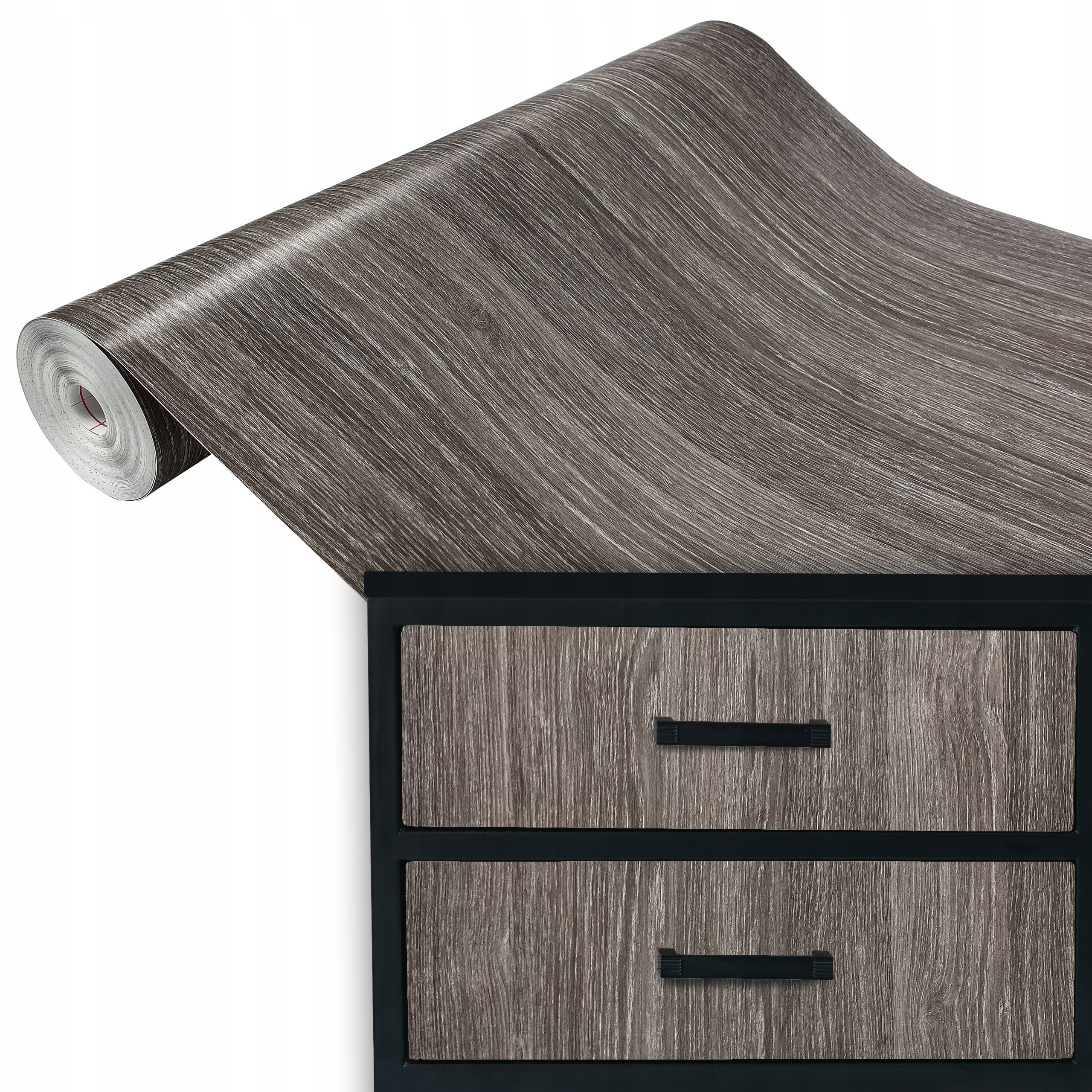 

Folia Okleina Meblowa Dąb Perłowoszary 90x50 C100