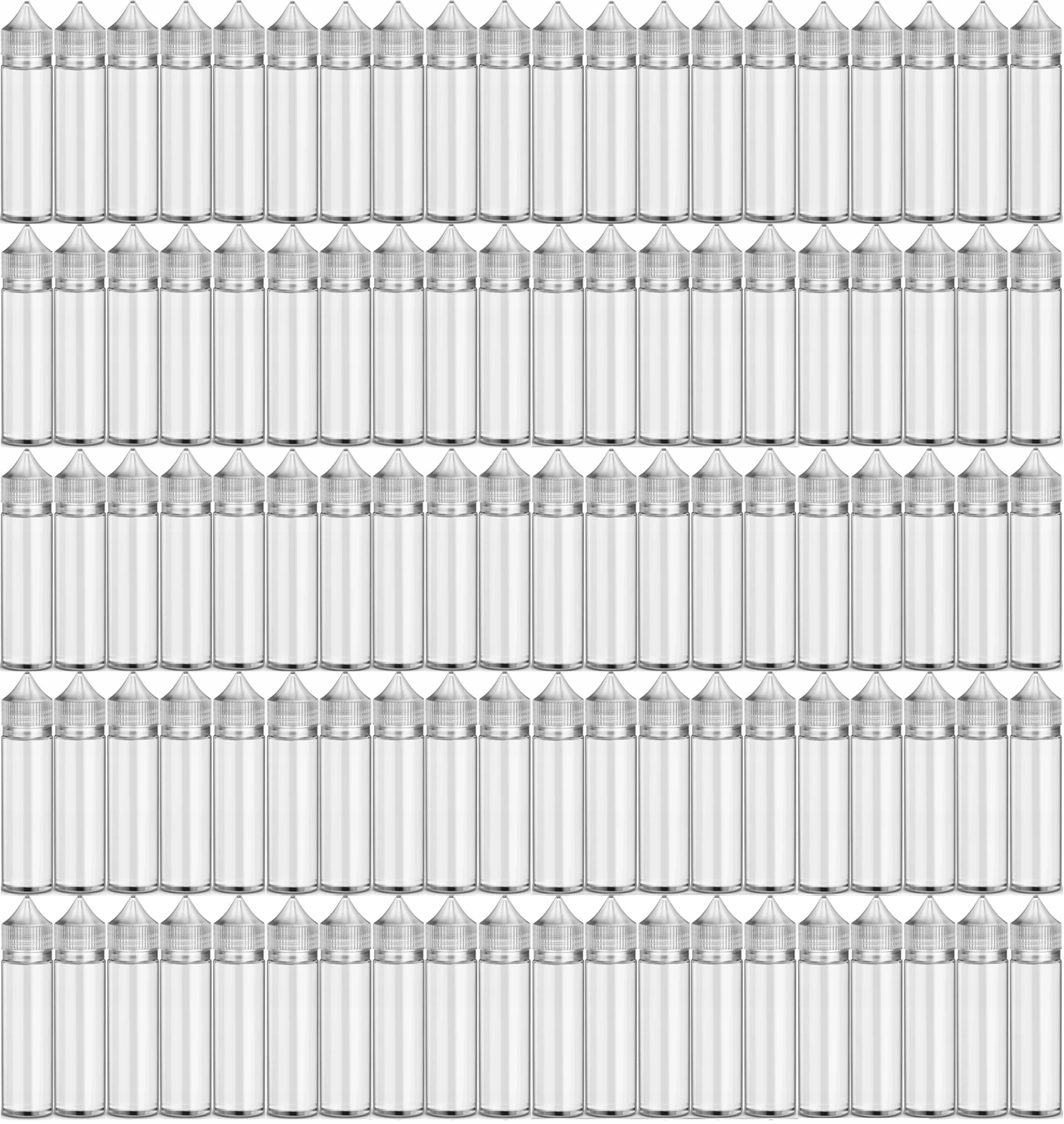 

100x Butelka plastikowa Pet 60 ml z kroplomierzem