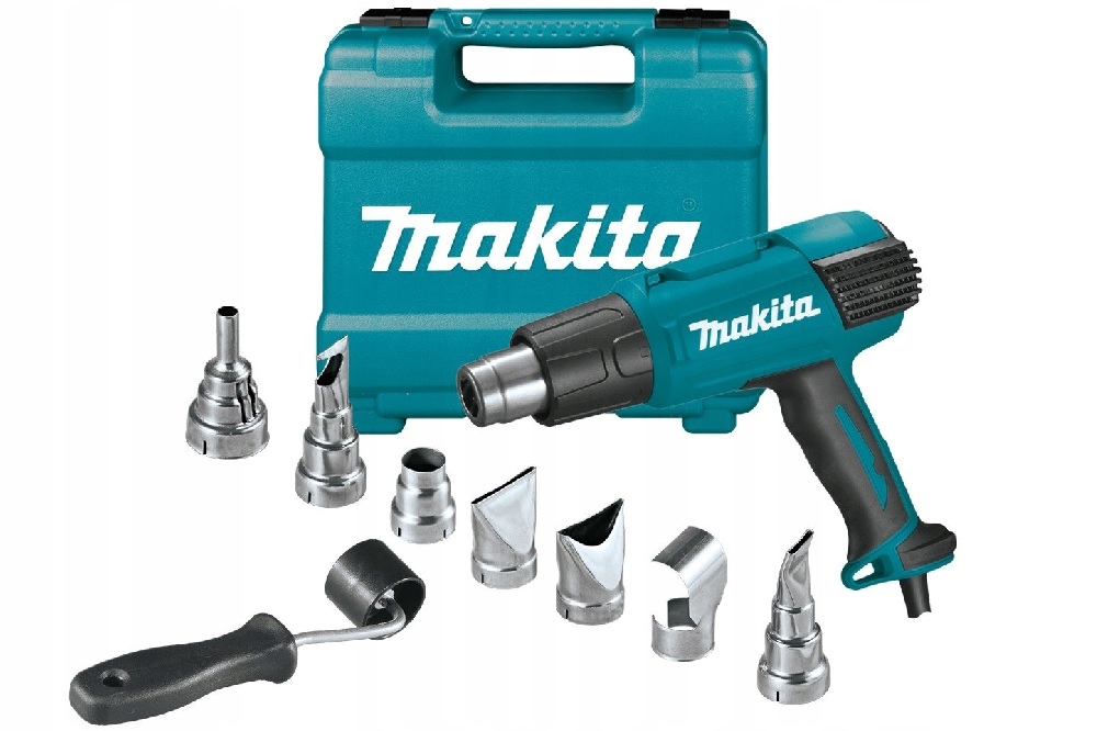 MAKITA OPALARKA 2000W 650 °C WALIZKA HG6531CK + OSPRZĘT