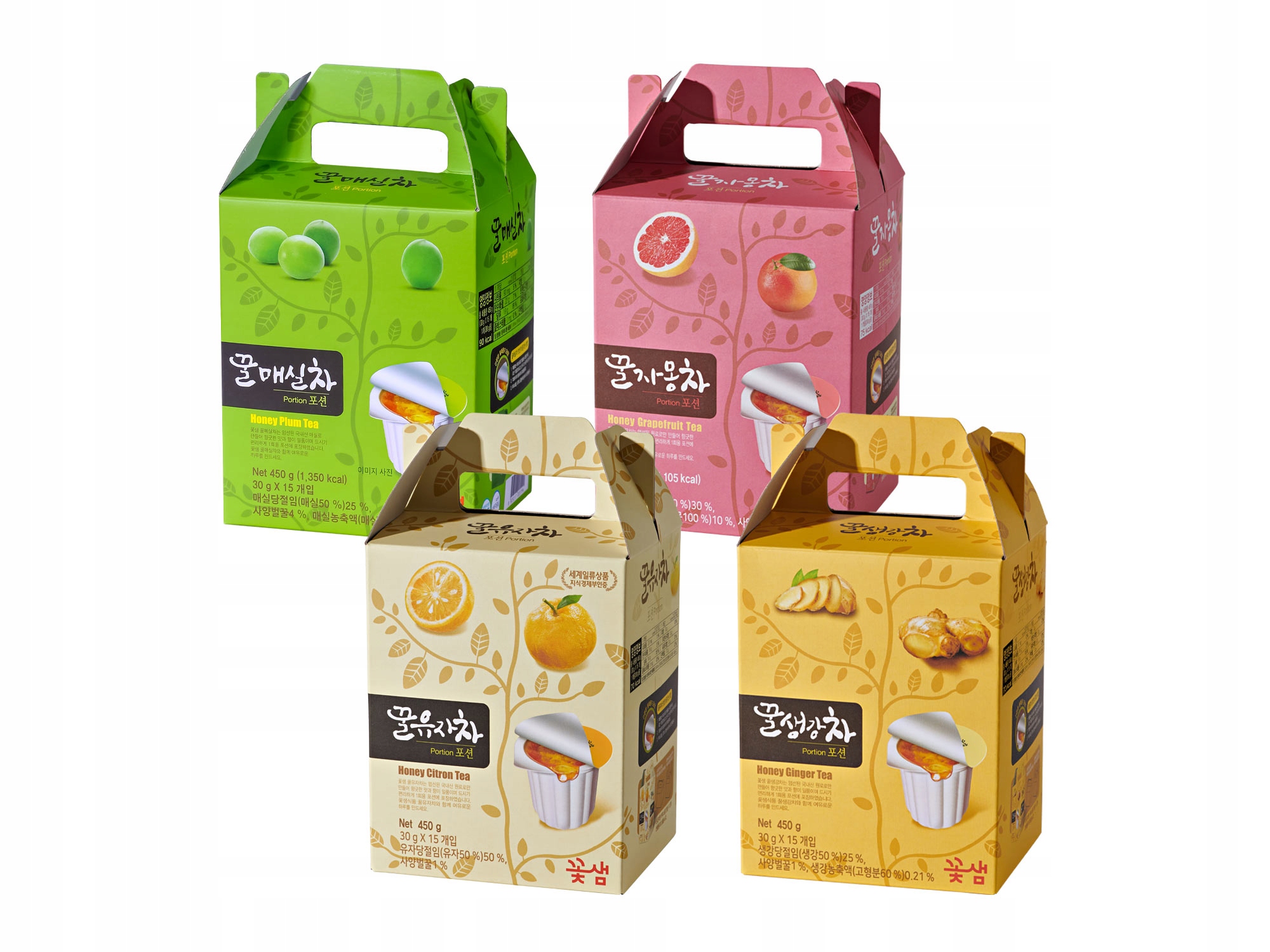 Kotsam 4 Pack – Yuzu, Zázvor, Švestka, Grep 450 g (–20 %)