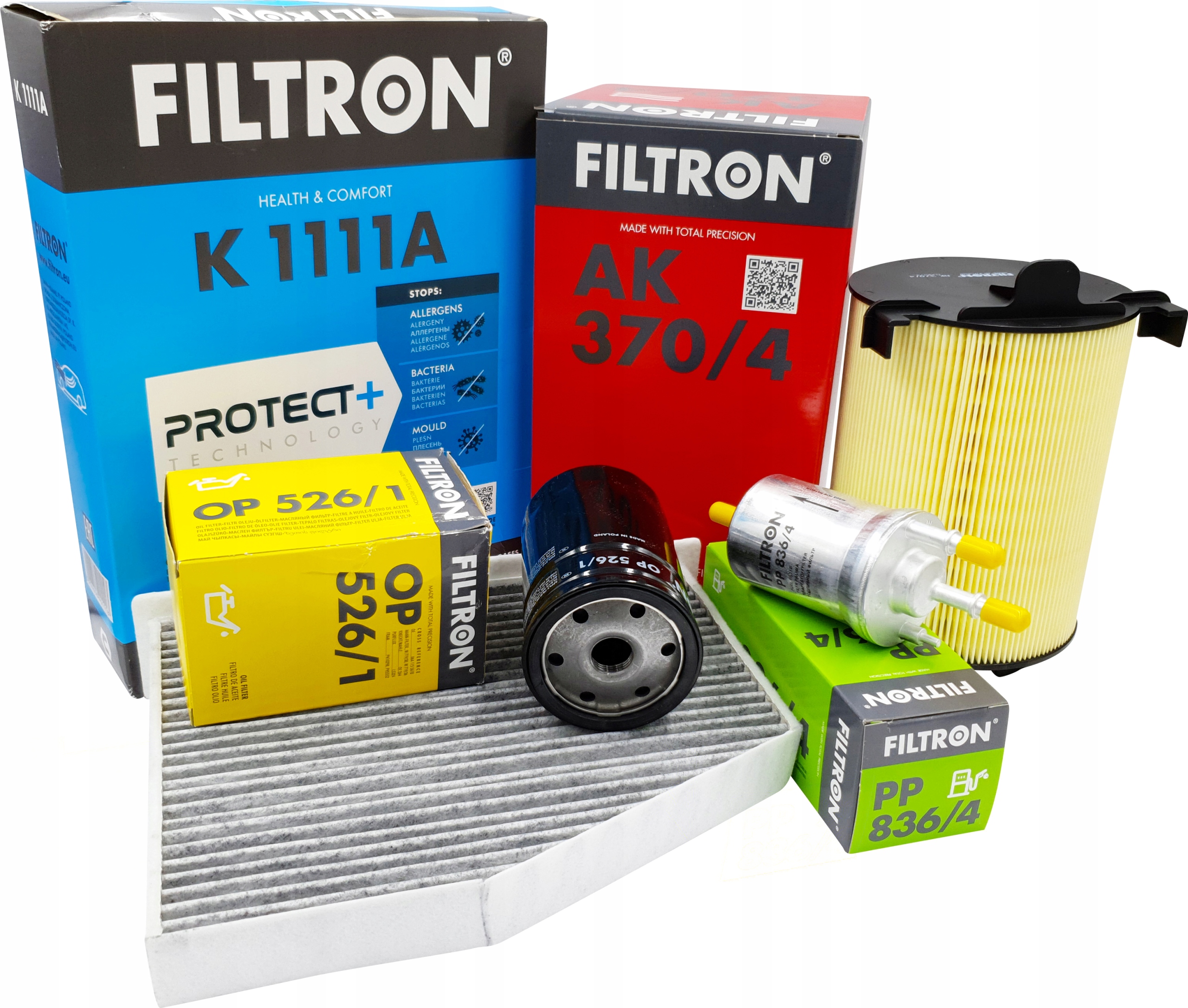 

Filtron Zestaw Filtrów Seat Leon Altea 1.6 102KM