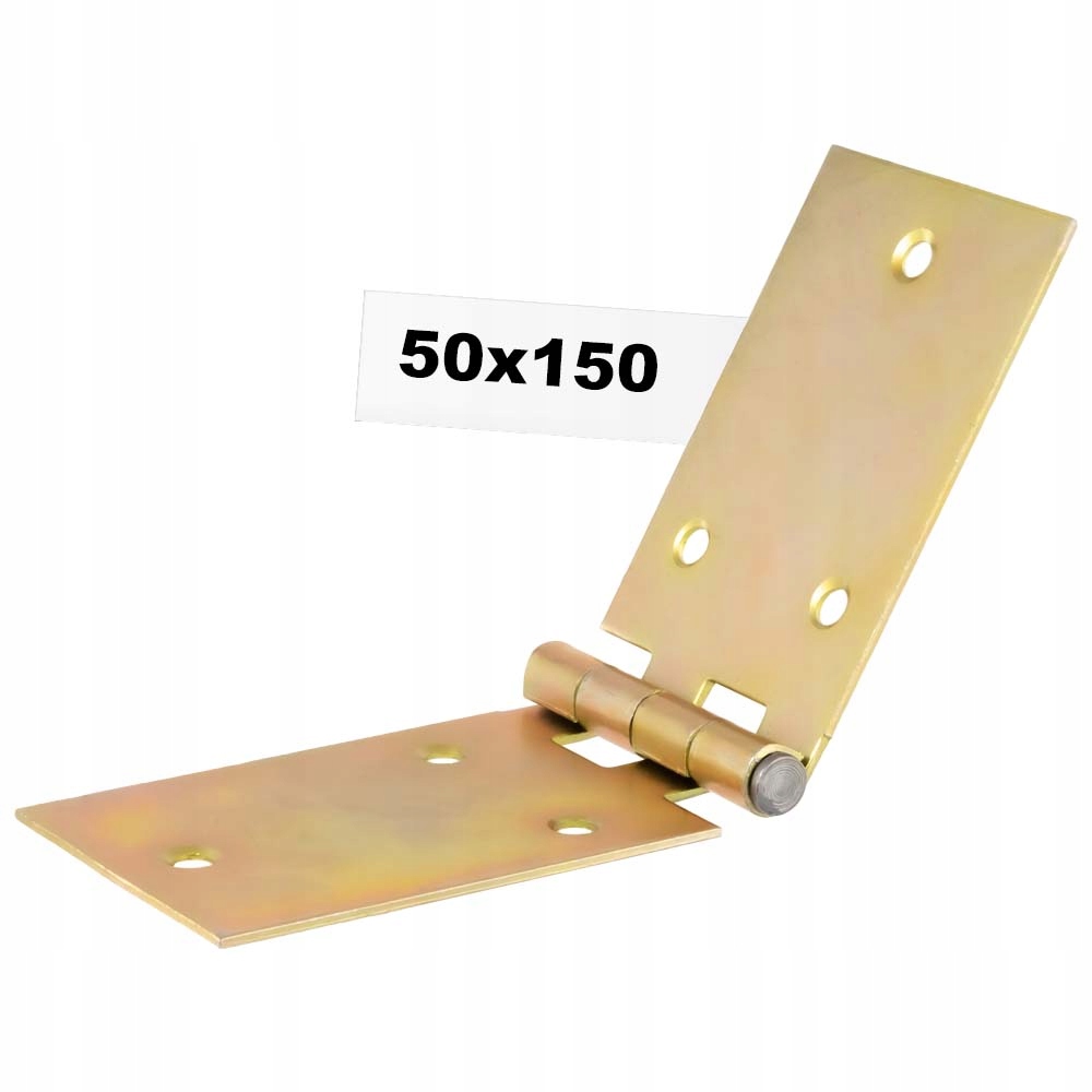 

Zawias budowlany 50x150 mm do furtki Ocynk zawiasy