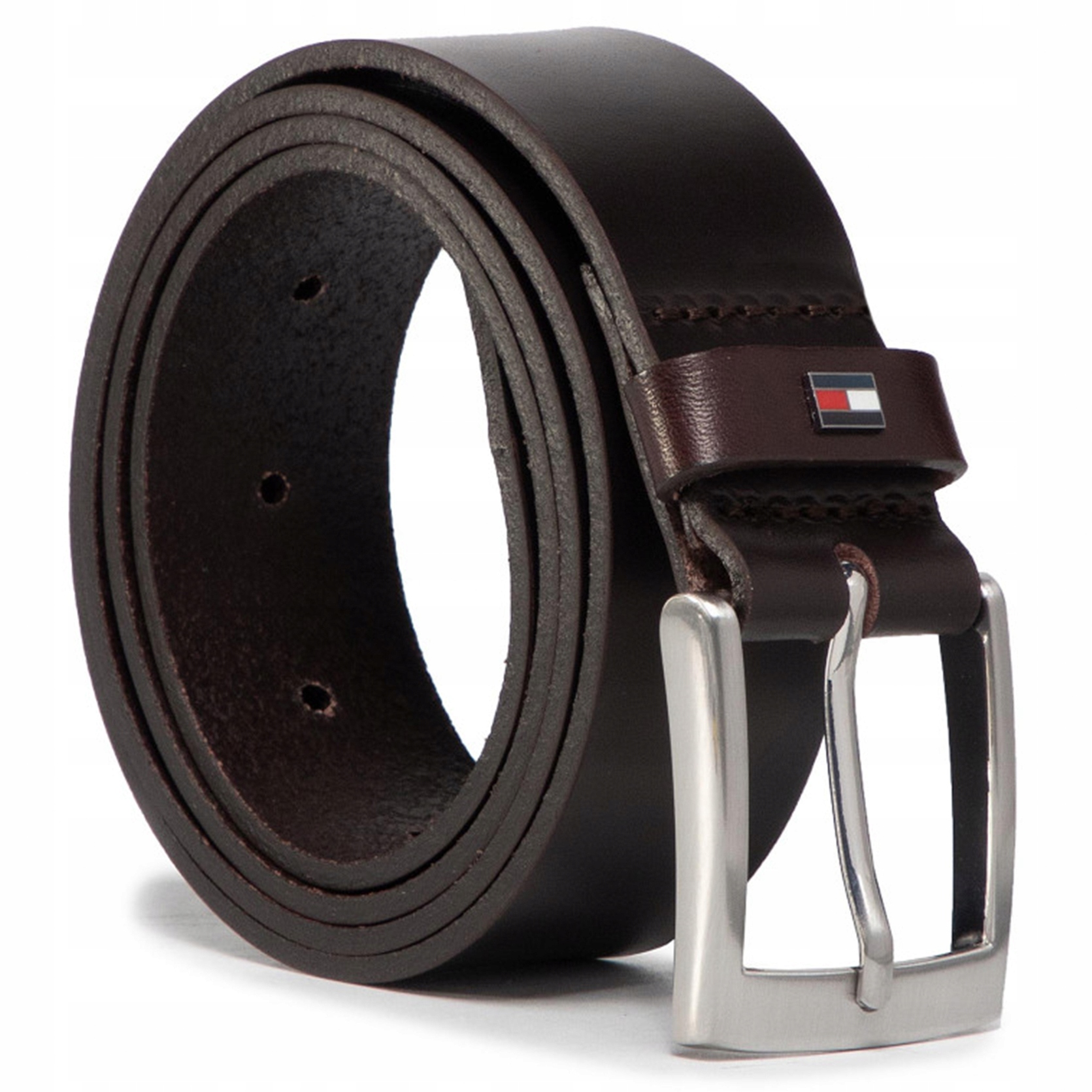 

Tommy Hilfiger pasek skórzany brąz AM0AM05878