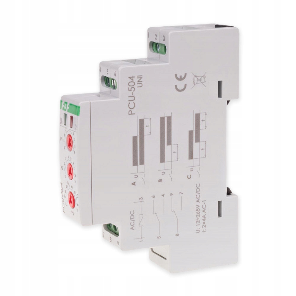 

FiF Przekaźnik czasowy z podtrzymaniem PCU504UNI