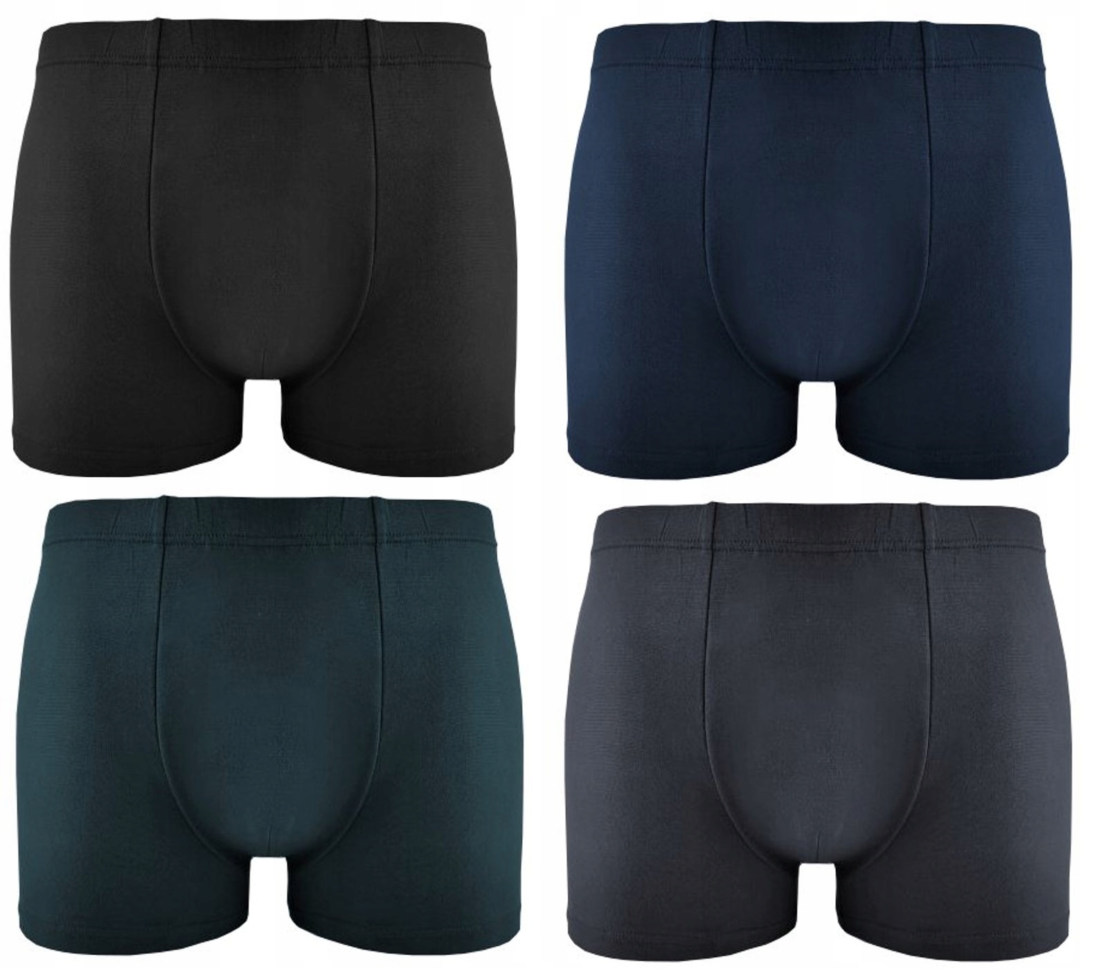 4 x BAMBUSOWE BOKSERKI MĘSKIE BAMBUS WYBÓR WZORÓW XXXXL 4XL Rozmiar 4XL