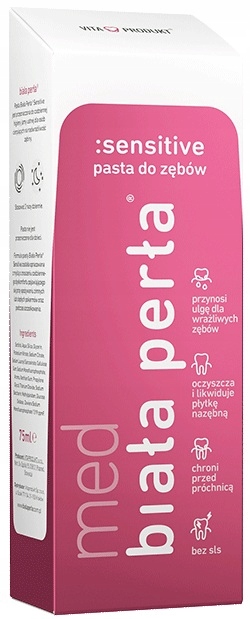 

Biała Perła Sensitive Past.d/zęb. 75ml