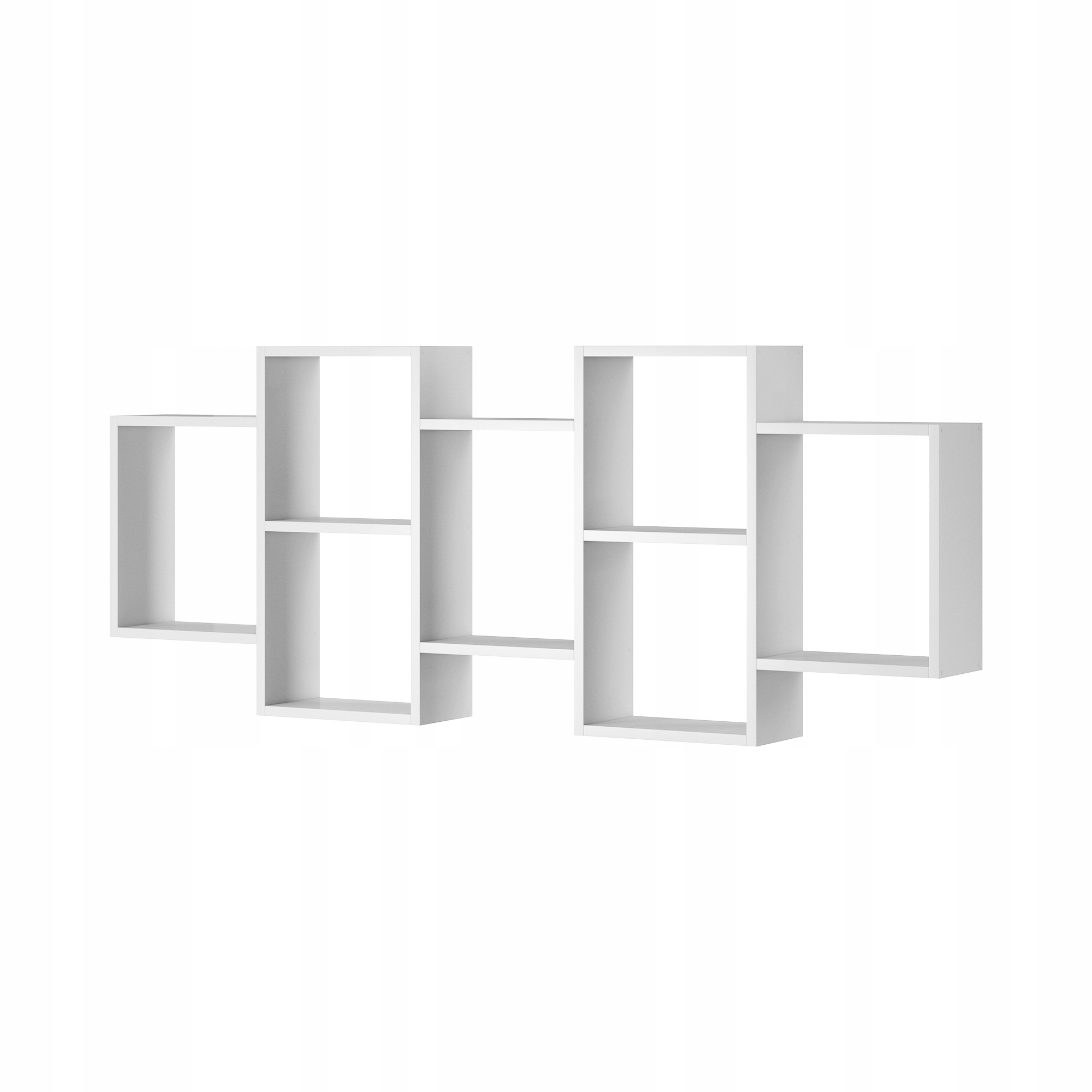 bílá závěsná/stojací police Frida, regál, skříňka