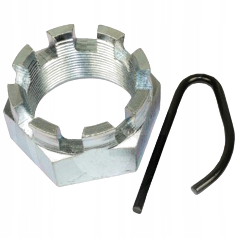 Nakrętka osi M18 x 1,5 z zawleczką, SW27