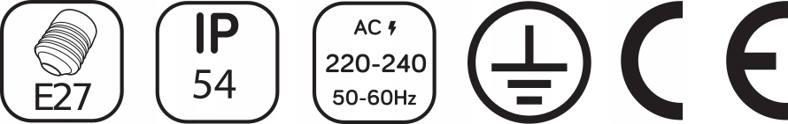 Kinkiet ogrodowy Su-ma czarny E27 nowoczesne oświetlenie ścienne dwustronne Moc źródła światła 60 W