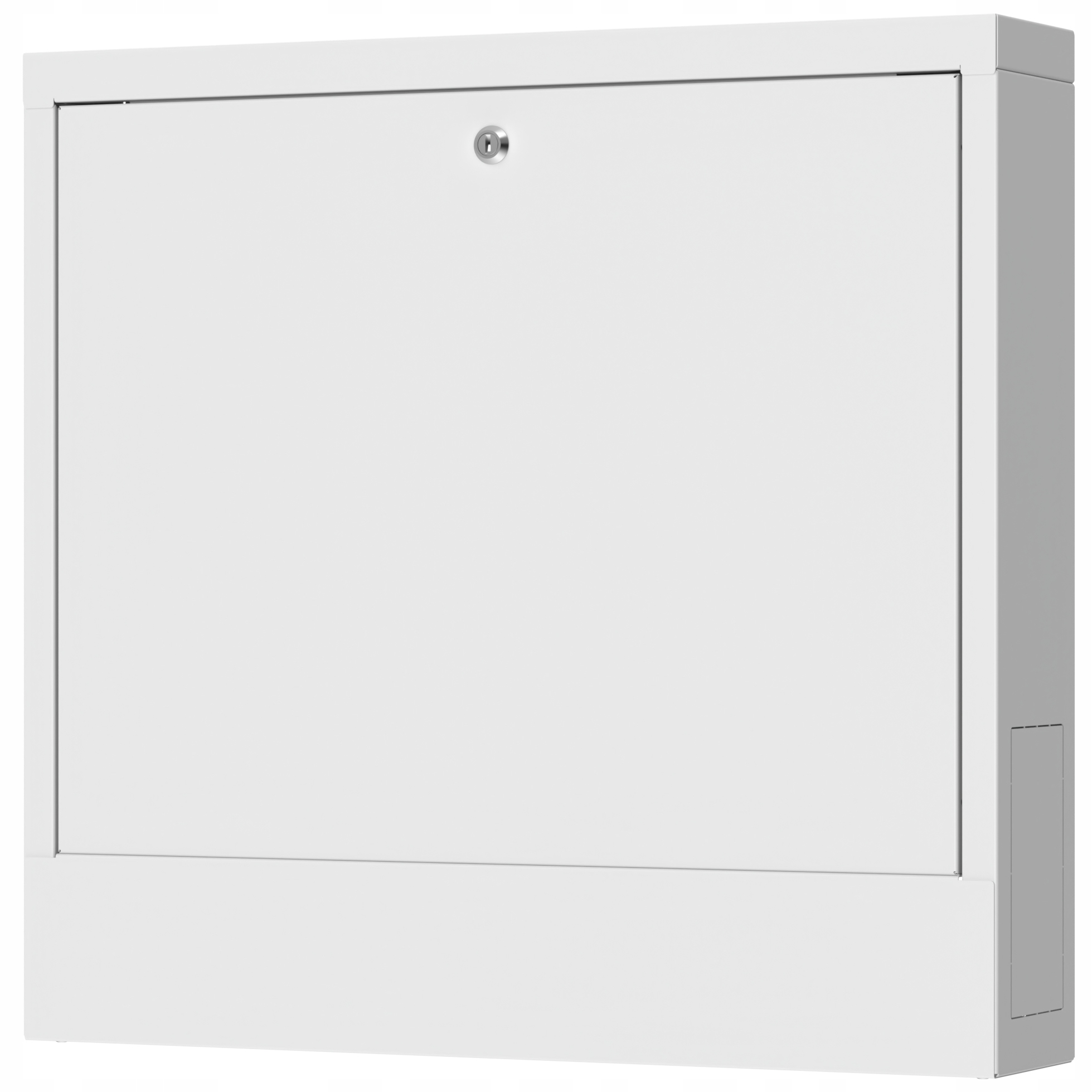 Kryt hydraulického rozdeľovača na omietku 615 mm, 8 obvodov, biely