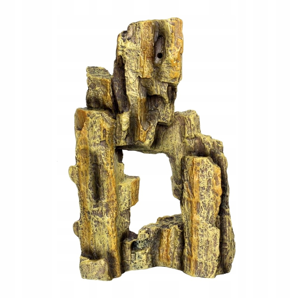 Levně Dekorace Do Akvária Ozdobná Skála Fossil Rock Akvarijní Kámen