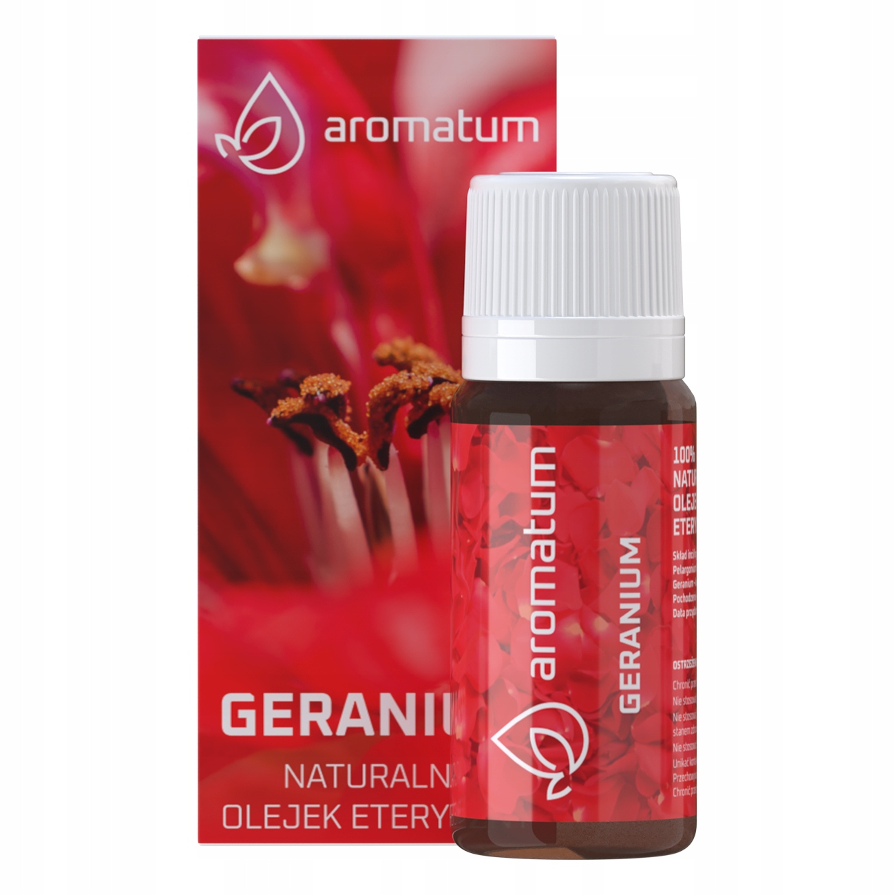 ЭФИРНОЕ МАСЛО ГЕРАНИ 12 мл АРОМАТЕРАПИЯ МАССАЖ