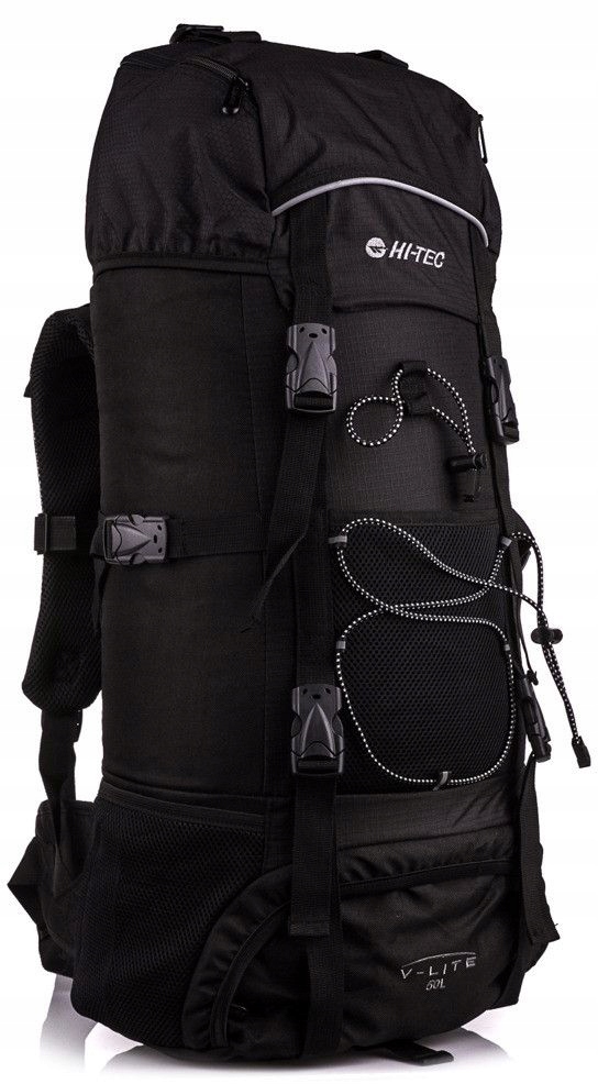 PLECAK HI-TEC TOSCA TREKKINGOWY 50L BLACK TURYSTYCZNY