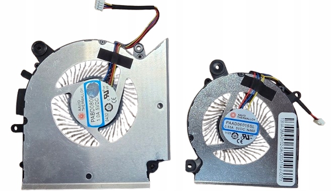Ventilátor Komplet Cpu Gpu Msi GF66 GL66 GF76 GL76 MS-1581 MS-1583 MS-17L1