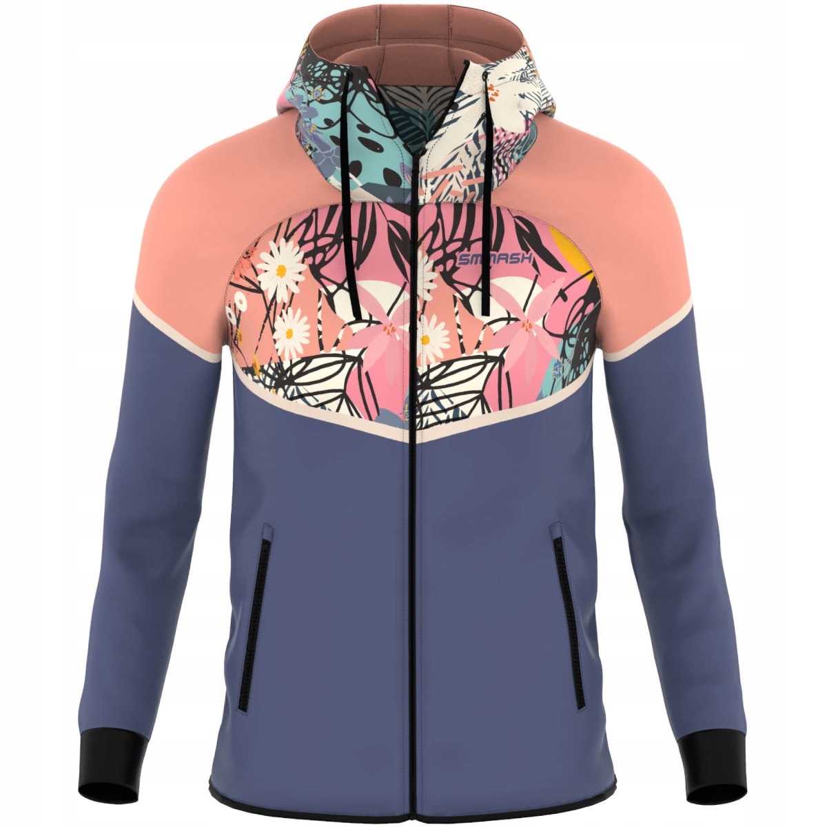 

Damska Sportowa Bluza Z Kapturem Smmash Daisy
