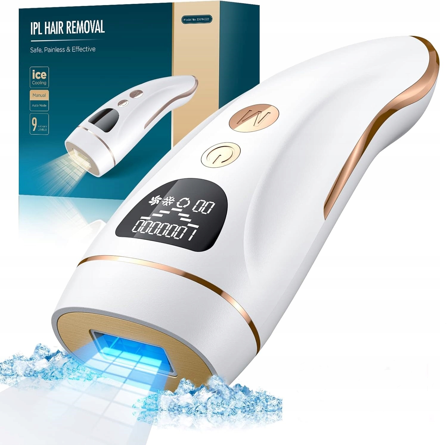 Depilátor Ipl DYM-022, Nastavitelný, Univerzální, S Funkcí Zmrazování