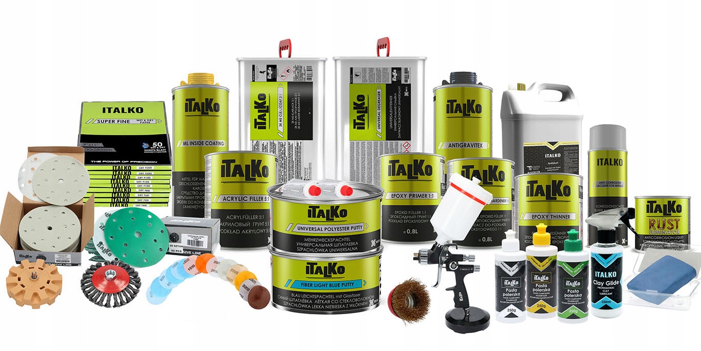 ITALKO ROZCIEŃCZALNIK ROZPUSZCZALNIK AKRYLOWY 1L Pojemność opakowania 1000 ml