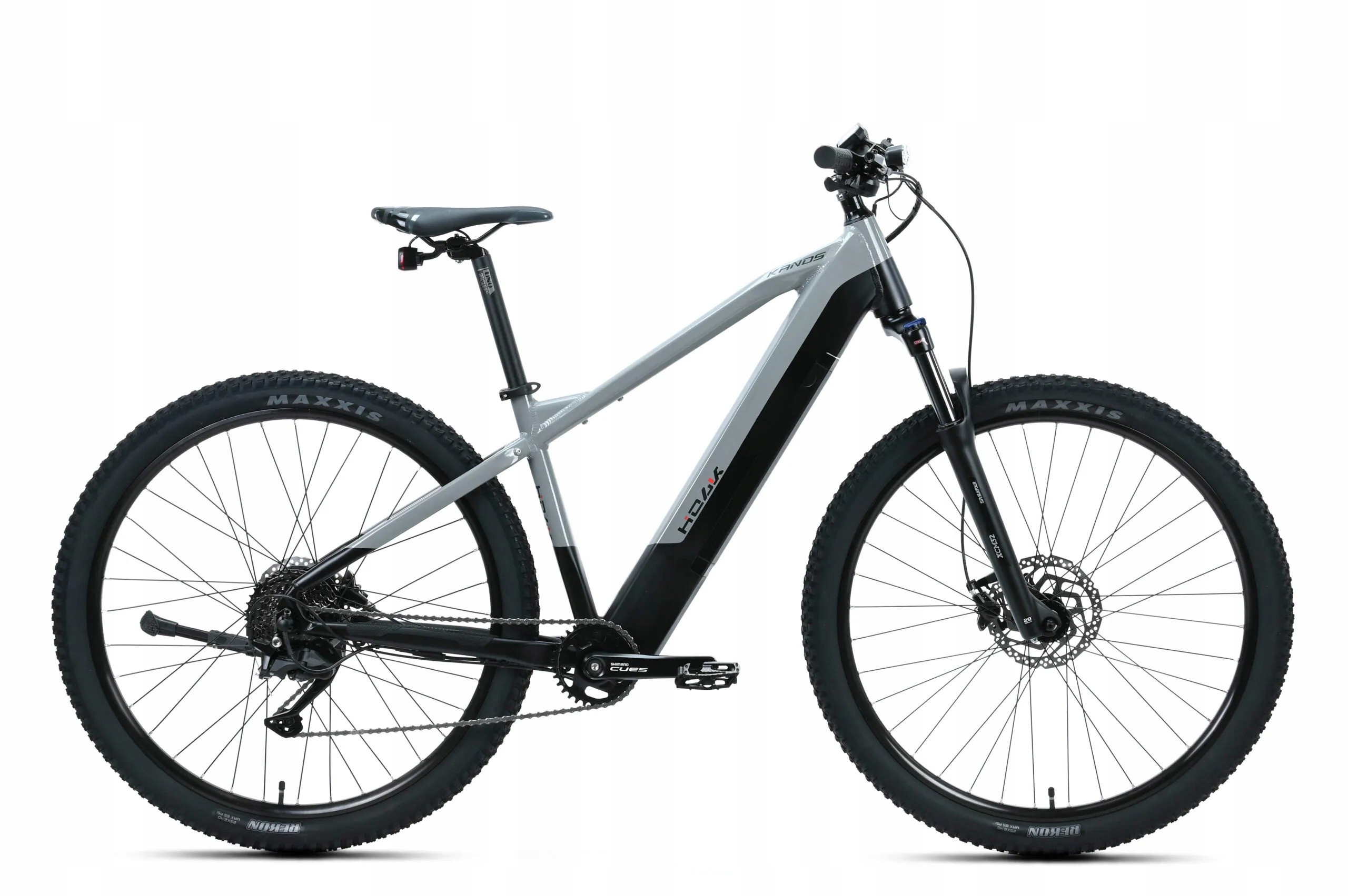 Rower Elektryczny 29 Kands Holk Cues 3020 1X9 250W 36V 15AH 19 Szaro/czarny