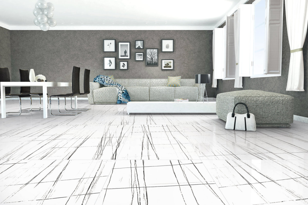 PŁYTKA GRESOWA GRES POLEROWANY MARKINIA WHITE 120x60 WYSOKI POŁYSK EAN (GTIN) 5902686953302