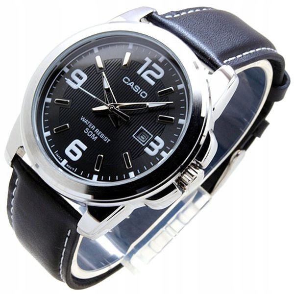 Klasický A Stylový Pánské Hodinky Casio MTP-1314PL-8AVEF S Datumem Na Opasku