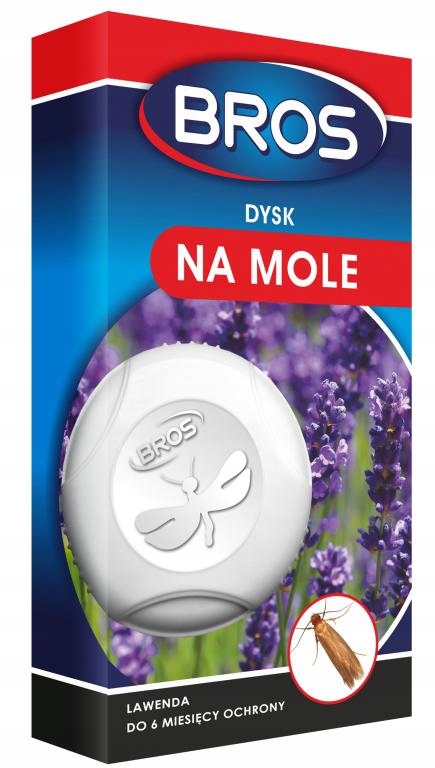 

Bros dysk na mole lawenda 6 miesięcy ochrony