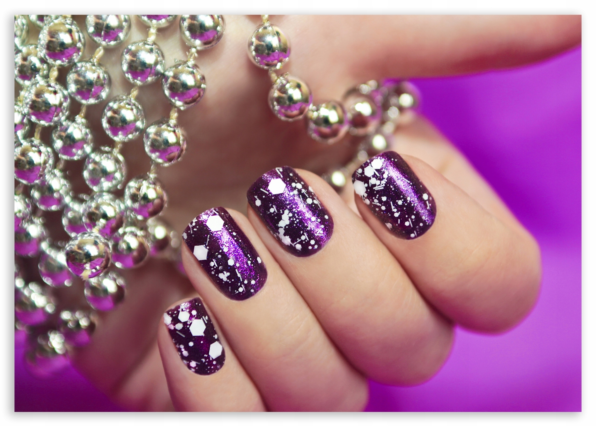 

Obraz na płótnie 120x80 Paznokcie Manicure Kolor