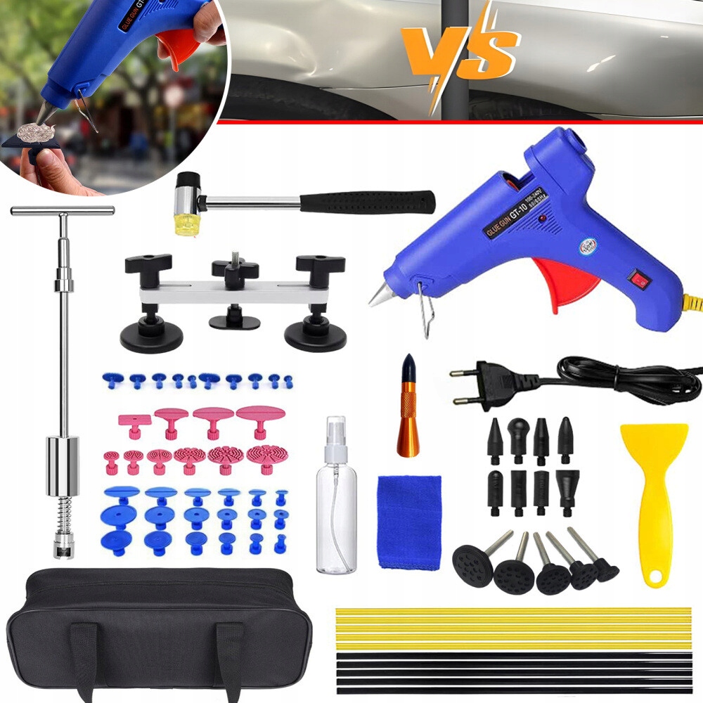 70 X Sada Nástrojů Pro Odstraňování Promáčklin Karoserie