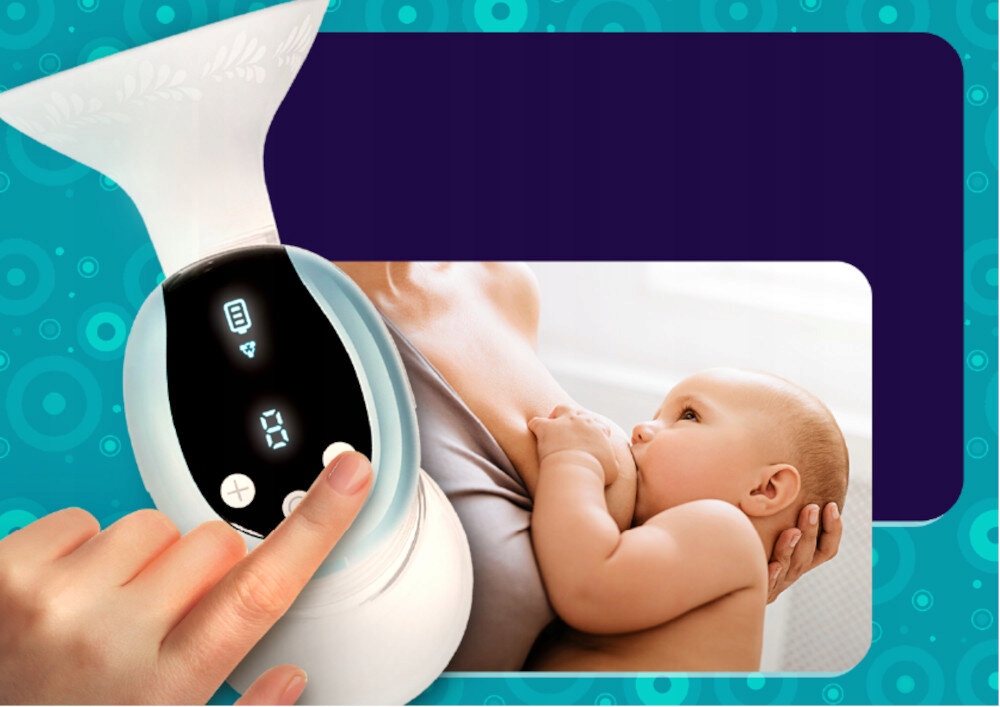 Laktator elektroniczny NENO Angelo Niebieski Kolor odcienie niebieskiego