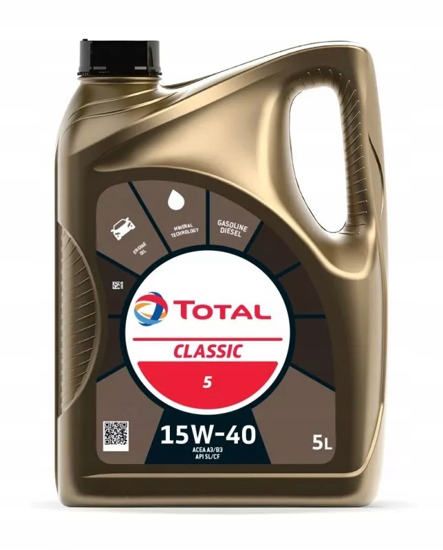 

Total 15W40 5L. Classic 5
