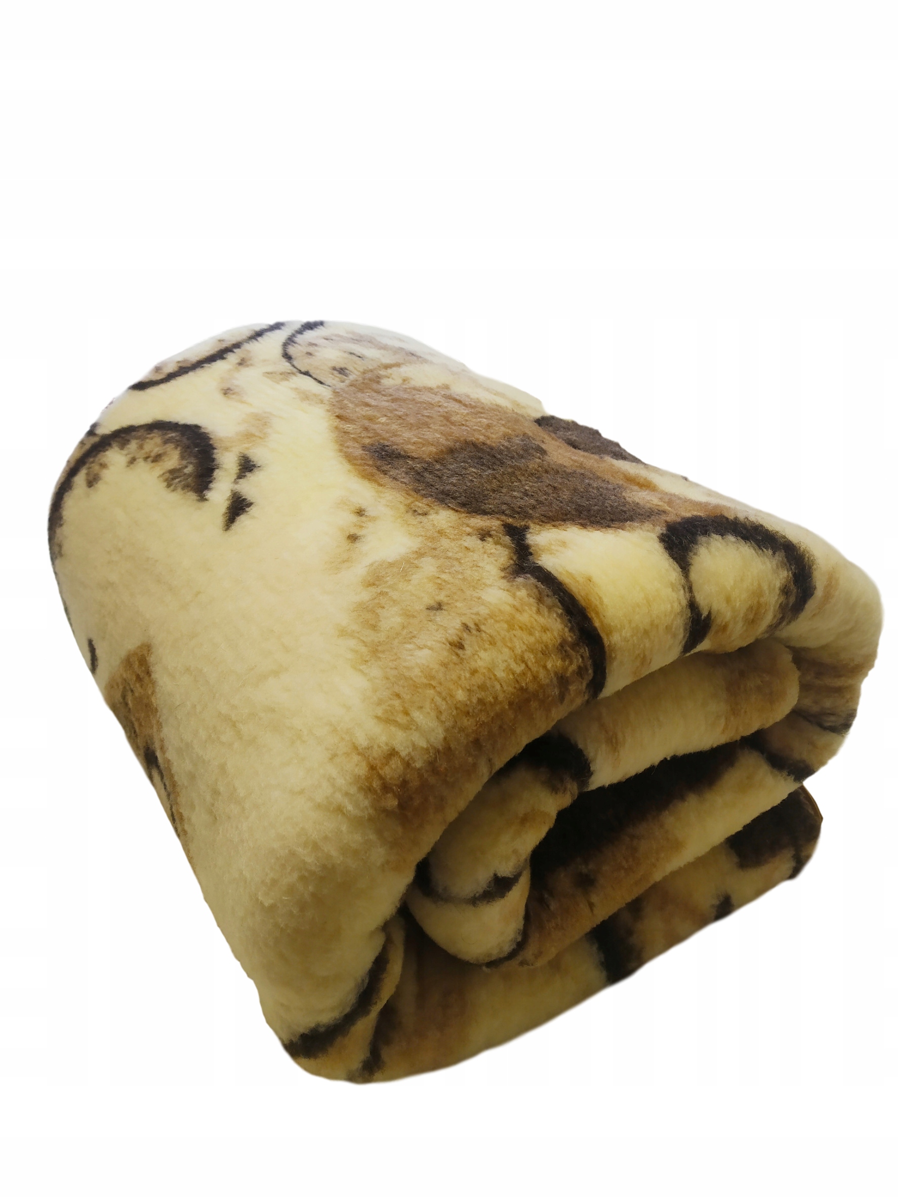 KOC WEŁNIANY 140x200 WEŁNA 100% MERYNOS AUSTRALIJS