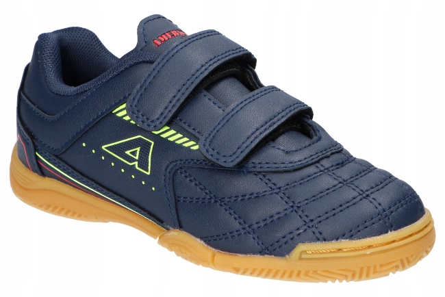 American Club FH72 Pevné Fotbalová Obuv Sálovky Na Suchý Zip Pro Děti N 29