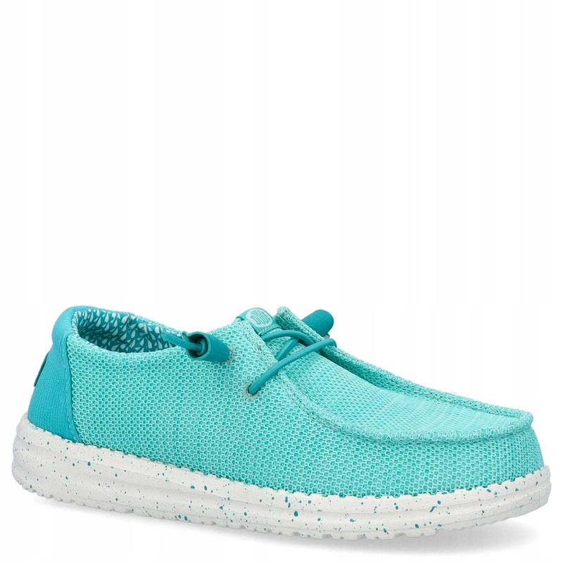 Lehké dámské polobotky Hey Dude Wendy Stretch Sox 41878 Tyrkysové 39