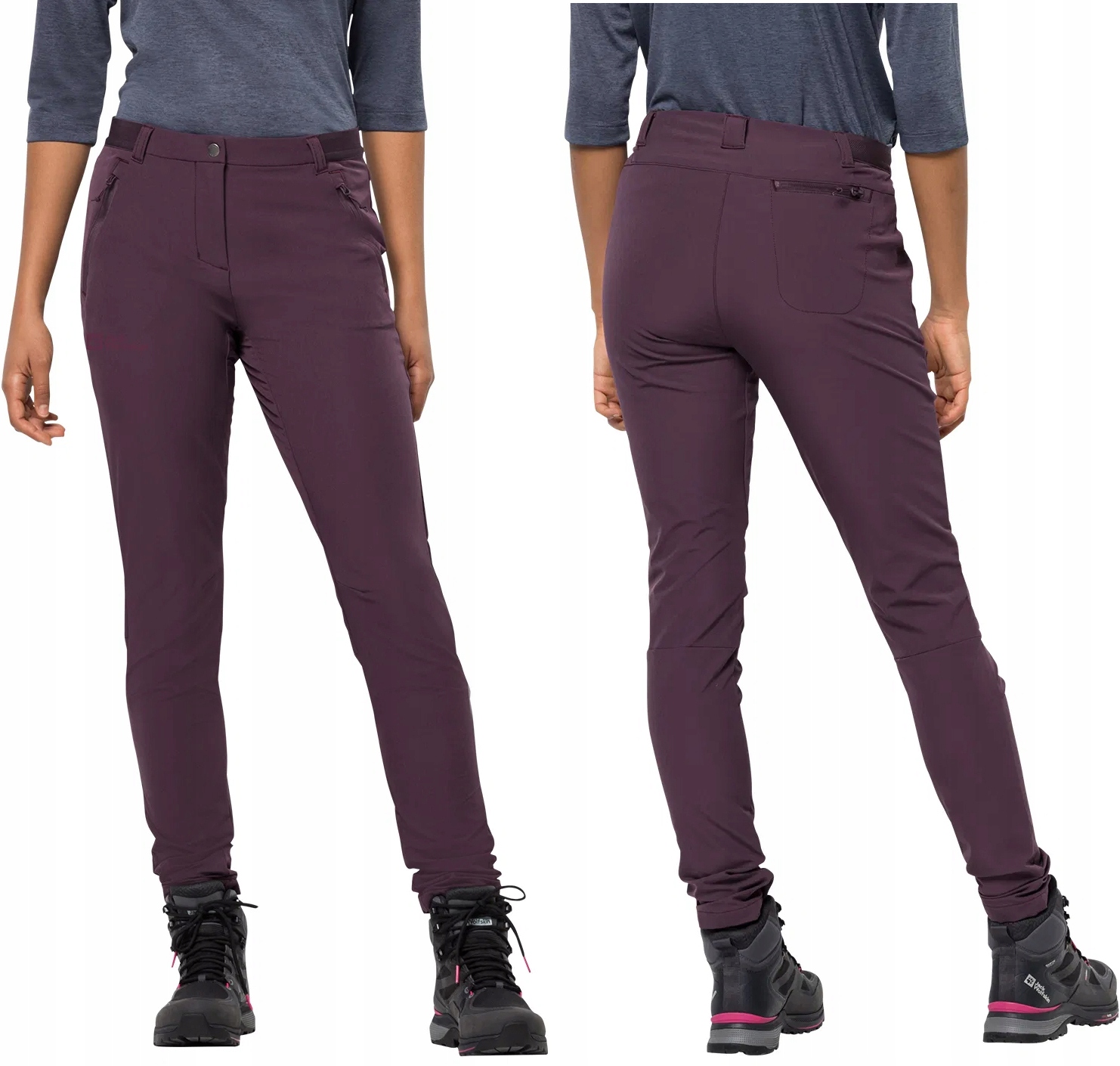 Jack Wolfskin Geigelstein Slim Spodnie Trekkingowe Górskie Damskie 42