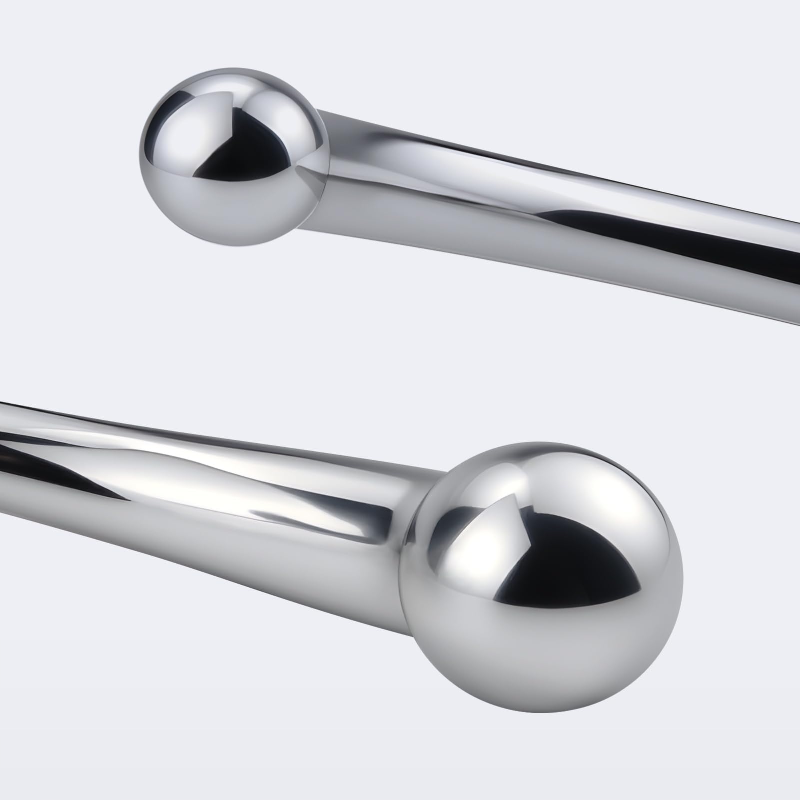 ROLUCK Metalowy Podwójny Korek Analny Stalowy Dildo Dla Par Kobiet Mężczyzn — miniatura 2