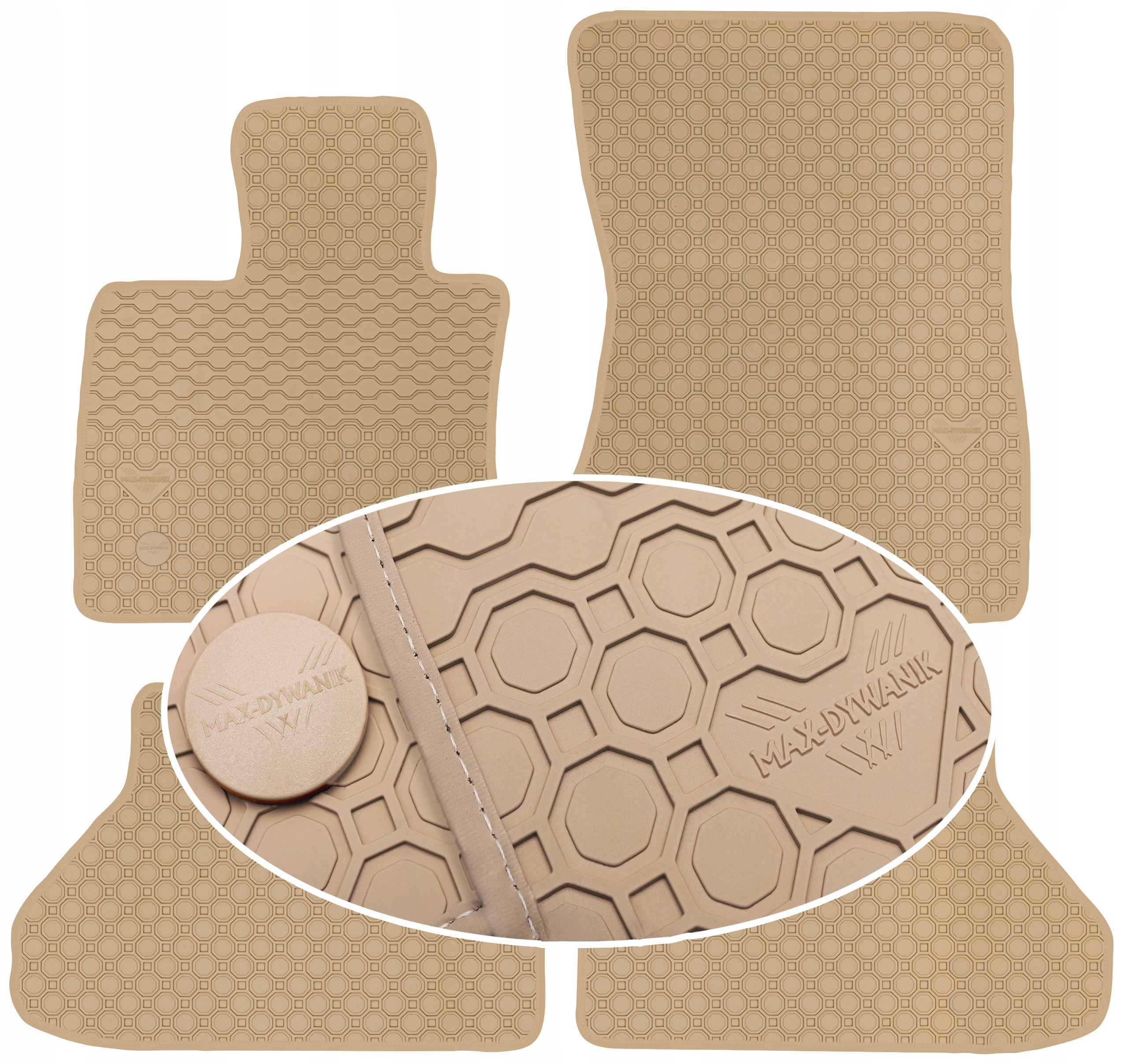 Коврики Max-Коврик резиновые 100939641000 4 el.